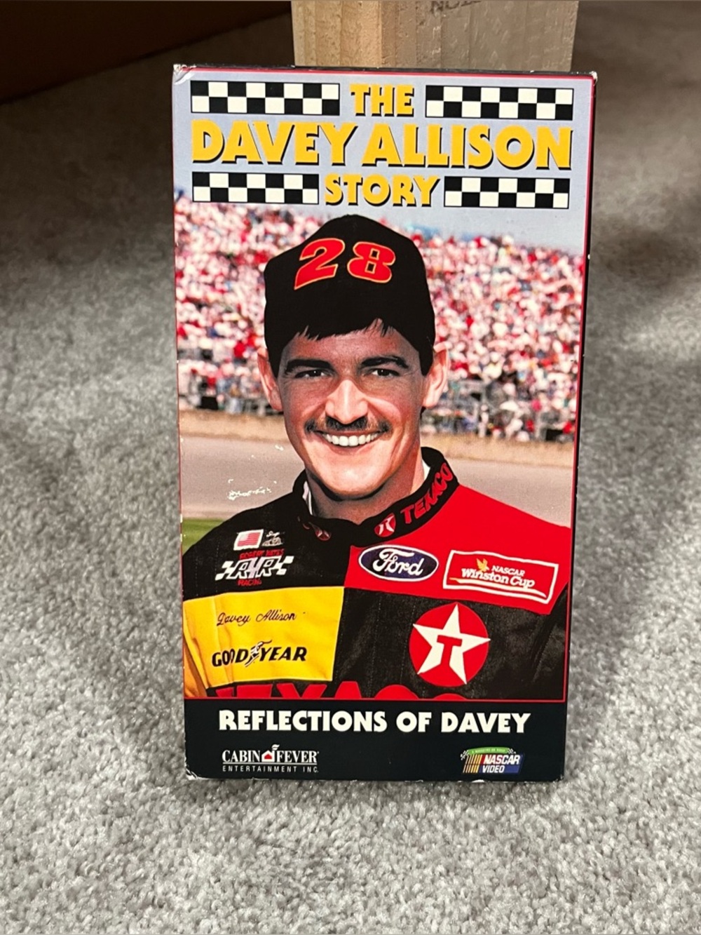 The Davey Allison Story - Reflections Of Davey (VHS, 1994) NASCAR Racing Tested